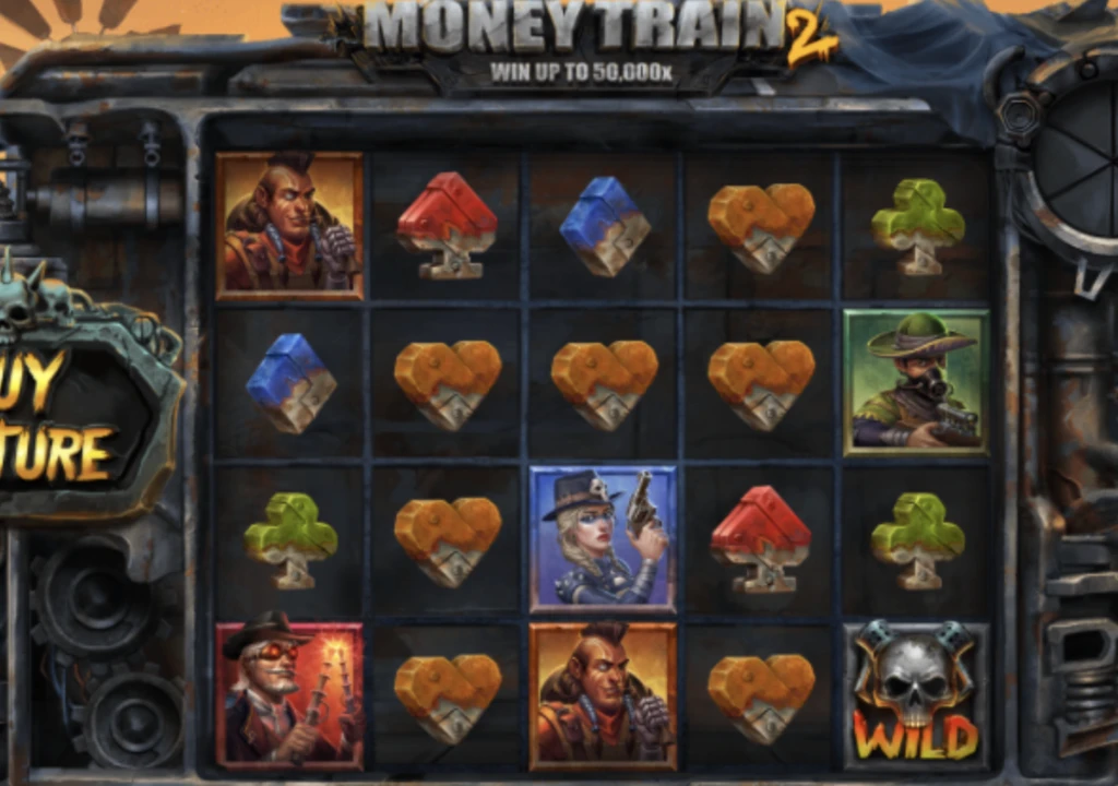 Recurso de bônus do Money Train 2